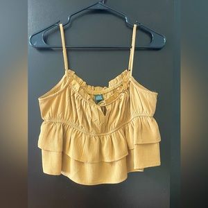 target cropped tank top